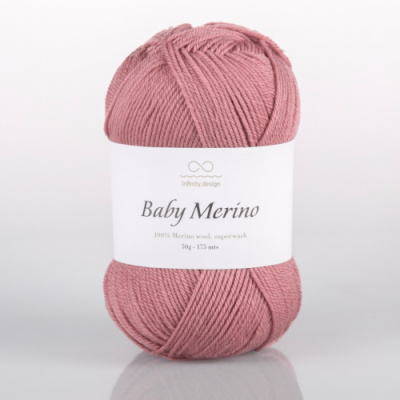 Baby Merino 4344 DARK POWDER PINK