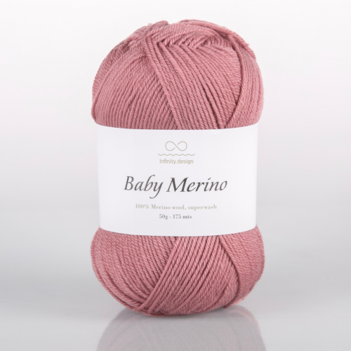 Baby Merino 4344 DARK POWDER PINK